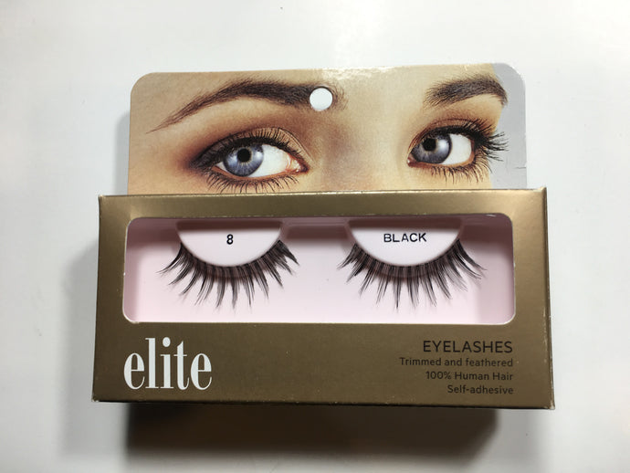 Elite eyelash #8 Back Sunburst