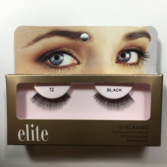 Elite eyelash #12 Black Midi demi