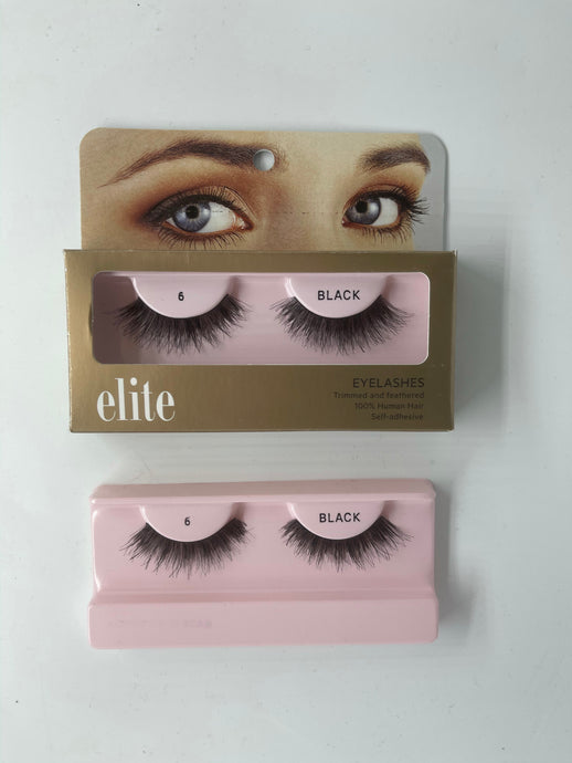 Elite eyelash #6 Black Shaggi