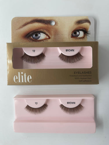 Elite eyelash #12 Brown Midi  demi