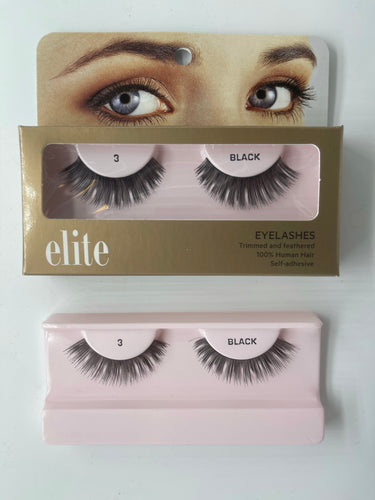 Elite eyelashes #3 Black moonstar