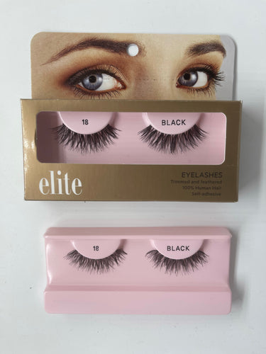Elite eyelashes #19 Black