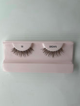 Elite eyelashes #18 Brown Natural